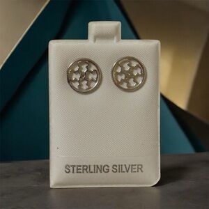 Sterling Silver 925 Geometric Earrings